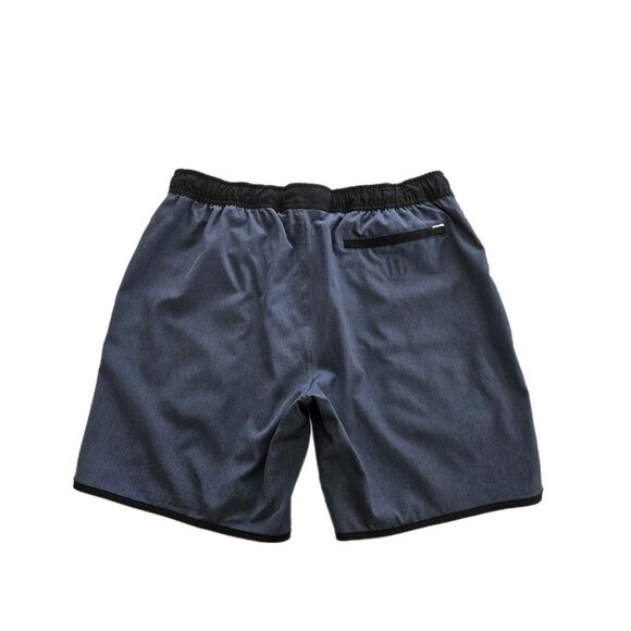 Vuori Men’s Banks Short 7” Azure Linen Texture L - Picture 4 of 10